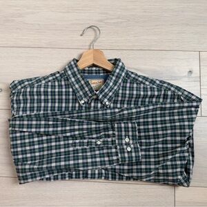 [Scotch & Soda] Navy, White, Yellow Plaid Button-Down Shirt